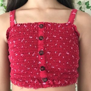 hollister size xs crop top!